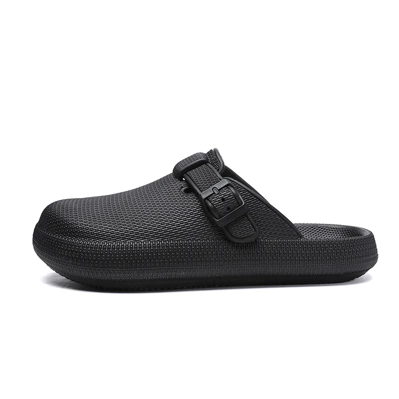 Kidmi Fashion Men Clogs Slippers Men Garden Shoes Summer Nonslip Beach Slippers Men EVA Flat Sandals Casual Waterproof Men Shoes - La Tienda Bella