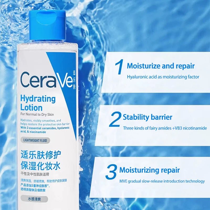 Lotion Hydratante CeraVe – Crème Douceur Peau Sensible (200 ml) - La Tienda Bella
