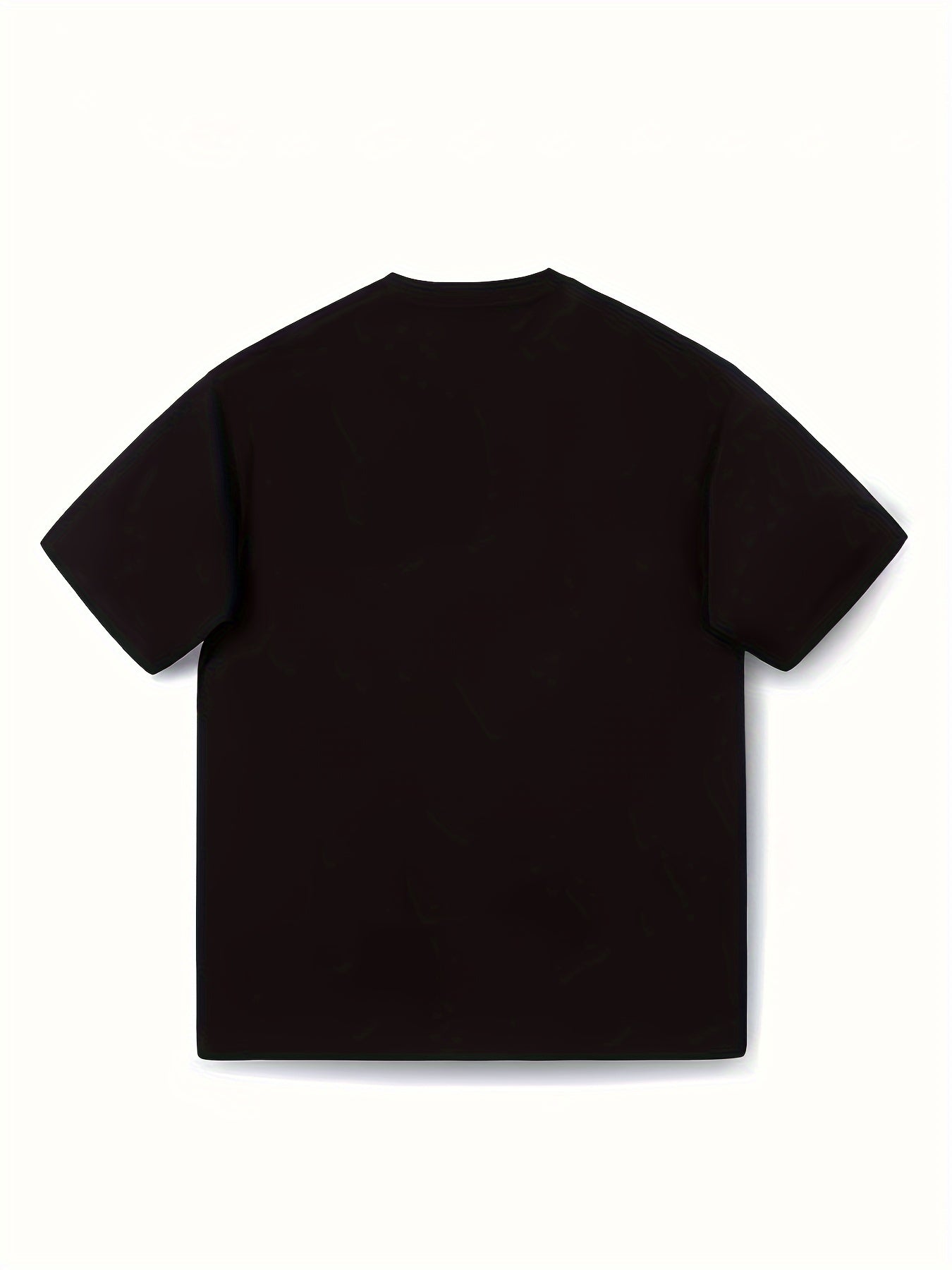 LOVE AND PEACE Alphabet Design Crew Neck Short Sleeve T-shirt For Men, Casual And Chic Cotton Tops For Daily Wear And Vacation Resorts - La Tienda Bella