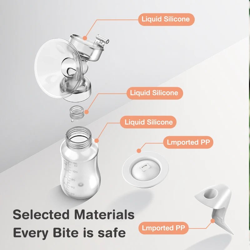 MAMIJOY Breast Pump Baby Nipple Manual Suction Milk Pump Feeding Breasts Pumps Milk Bottle Sucking - La Tienda Bella