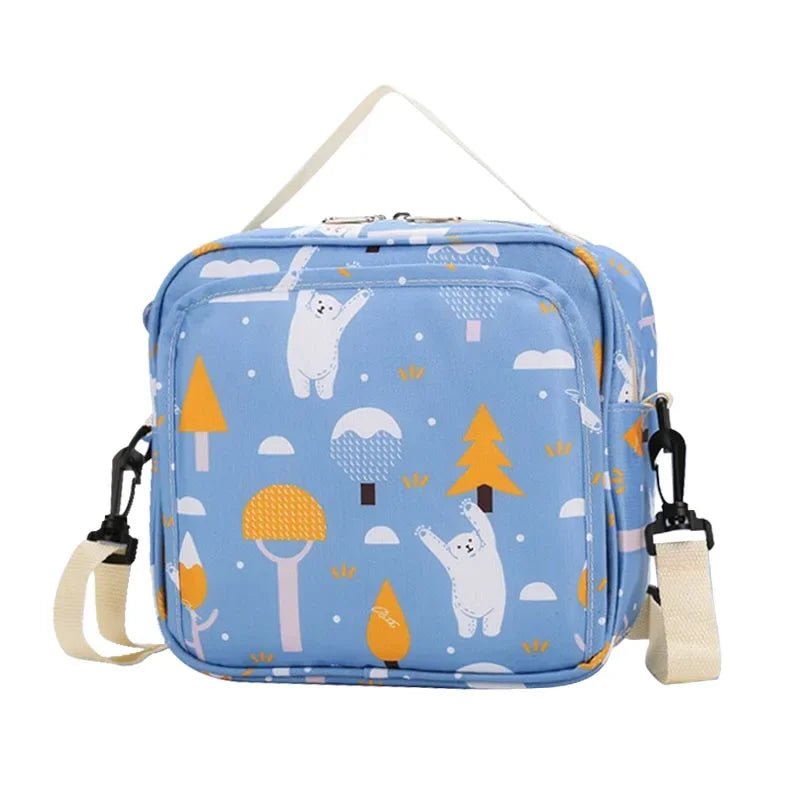 Maternity Bag Baby Diaper Bags for Disposable Reusable Fashion Prints Wet Diaper Bag Double Handle Wetbags- La Tienda Bella