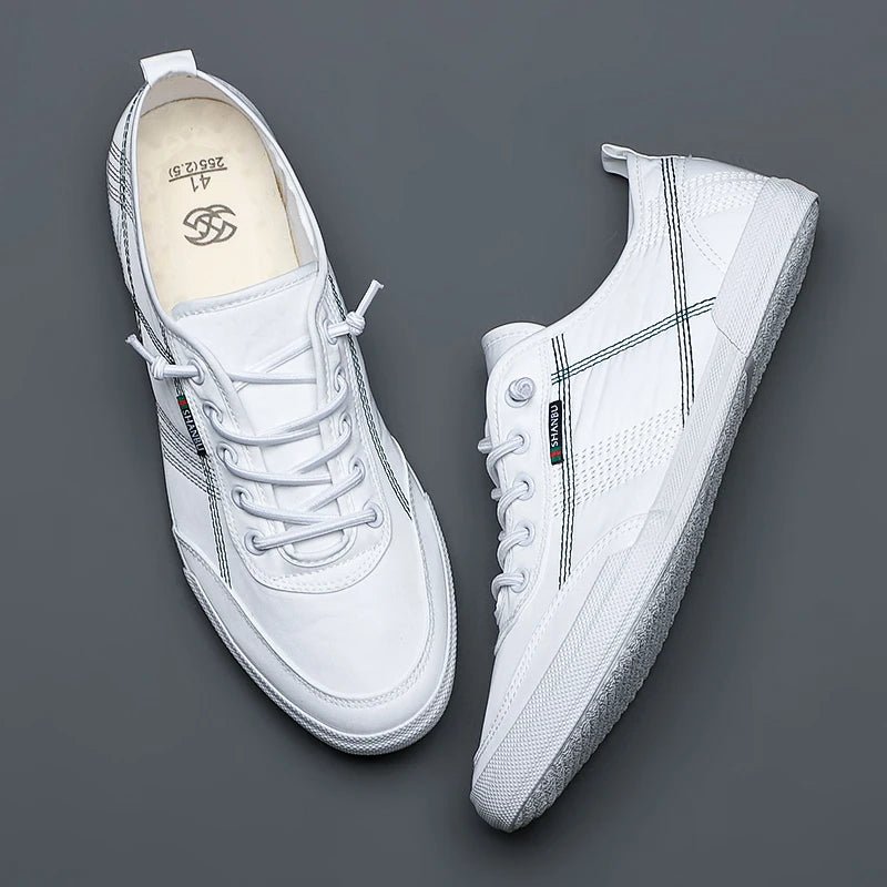 Men Casual Shoes Mens Canvas Shoes for Men Shoes Men Fashion Flats Brand Fashion Men's Driving Shoes Men Sneakers 2021 - La Tienda Bella