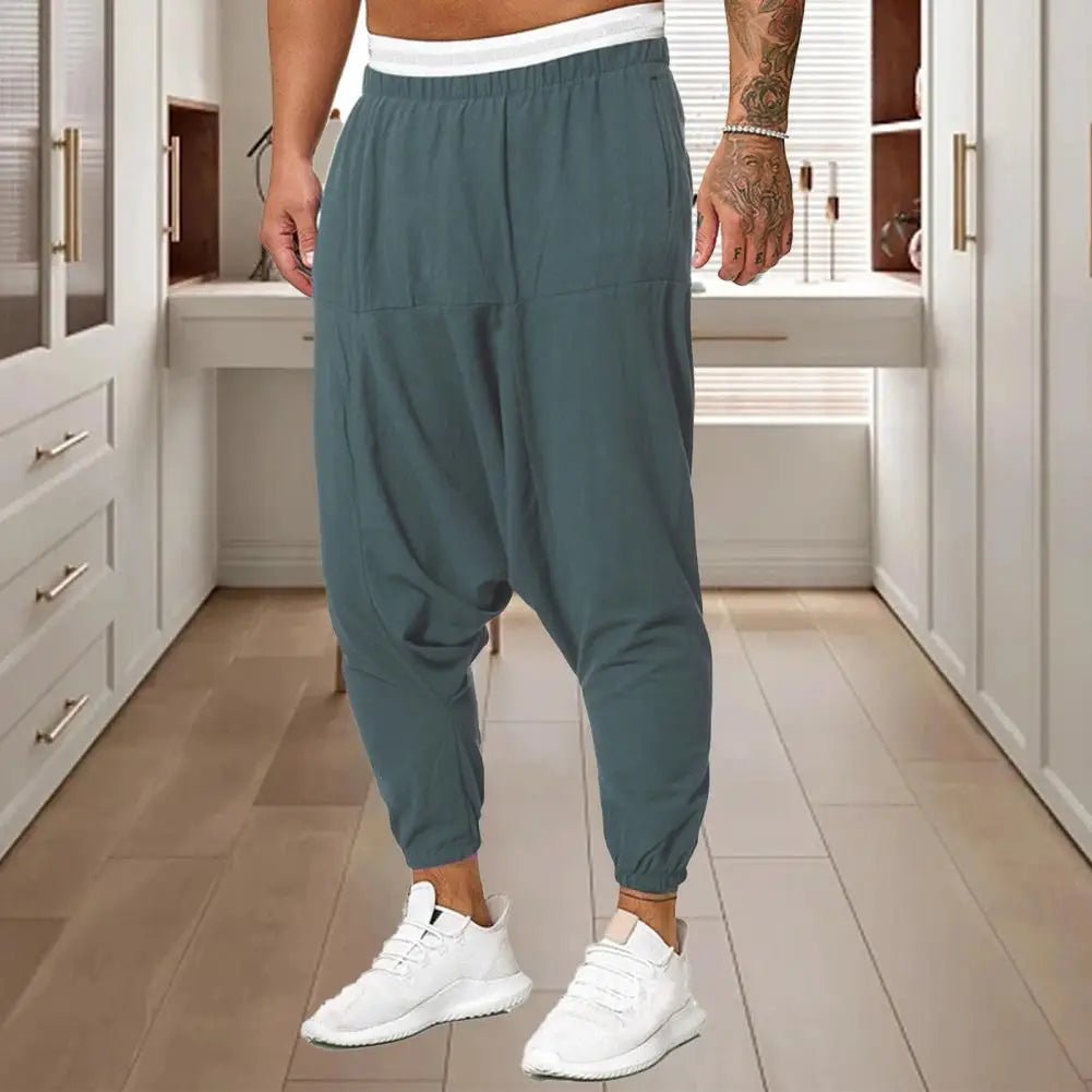 Men Pants Chic Quick Dry Men Trousers Colorfast Cross Pants Thin Quick Dry Men Trousers Men Garment - La Tienda Bella