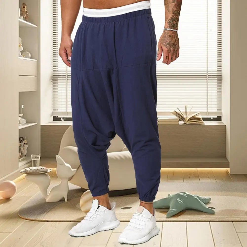Men Pants Chic Quick Dry Men Trousers Colorfast Cross Pants Thin Quick Dry Men Trousers Men Garment - La Tienda Bella
