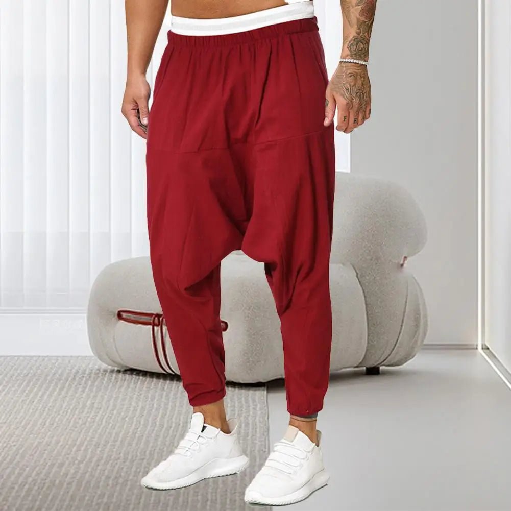Men Pants Chic Quick Dry Men Trousers Colorfast Cross Pants Thin Quick Dry Men Trousers Men Garment - La Tienda Bella
