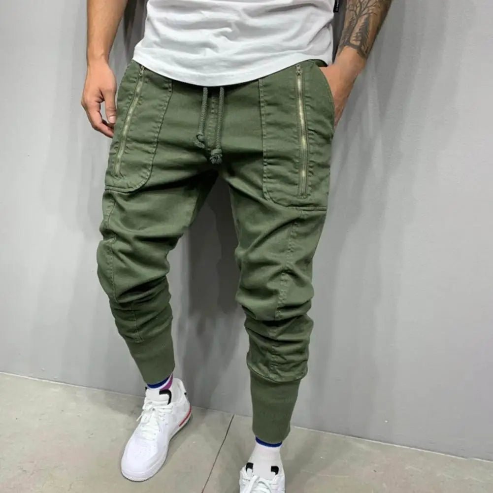 Men Pants Fantastic Fashion Men Long Cargo Trousers Slim Men Trousers - La Tienda Bella