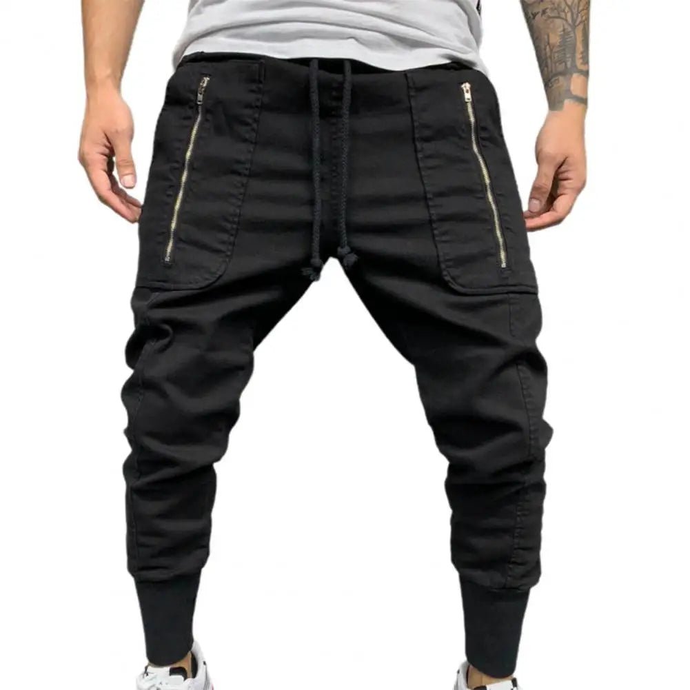 Men Pants Fantastic Fashion Men Long Cargo Trousers Slim Men Trousers - La Tienda Bella