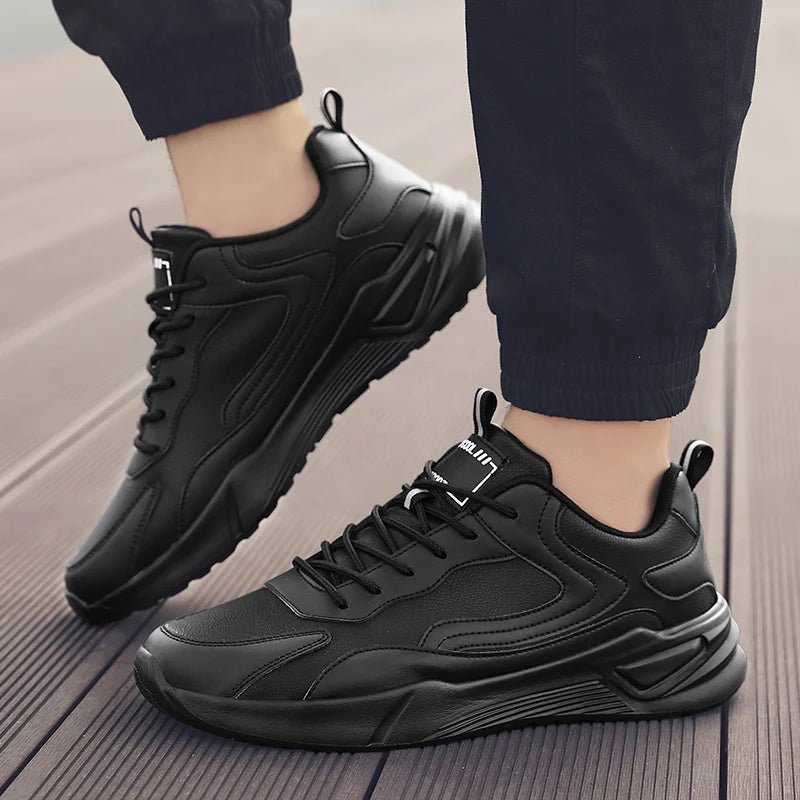 Men Shoes New Leather Casual Shoes for Men Winter Autumn Sneakers Men Waterproof Lightweight Tenis - La Tienda Bella