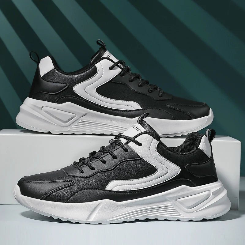 Men Shoes New Leather Casual Shoes for Men Winter Autumn Sneakers Men Waterproof Lightweight Tenis - La Tienda Bella
