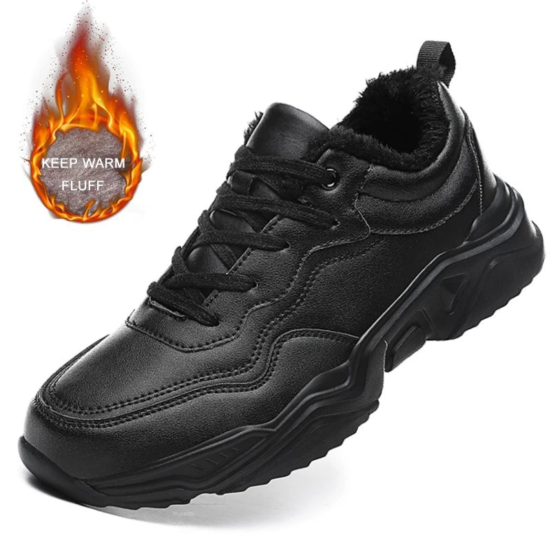Men Shoes New Leather Casual Shoes for Men Winter Autumn Sneakers Men Waterproof Lightweight Tenis - La Tienda Bella
