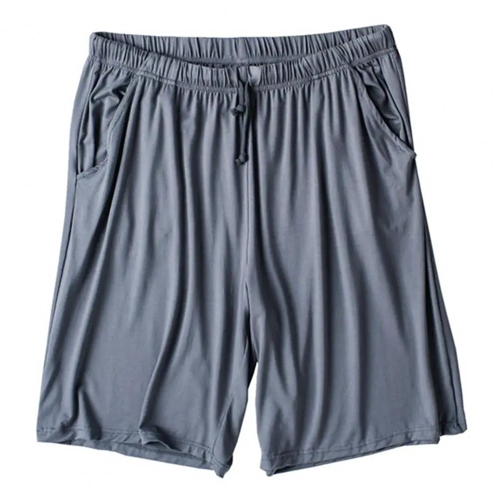Men Silky Shorts Modal Summer Men Pajama Shorts Stay Cool Comfortable Men Shorts All - match Drawstring Shorts Men Accessories - La Tienda Bella