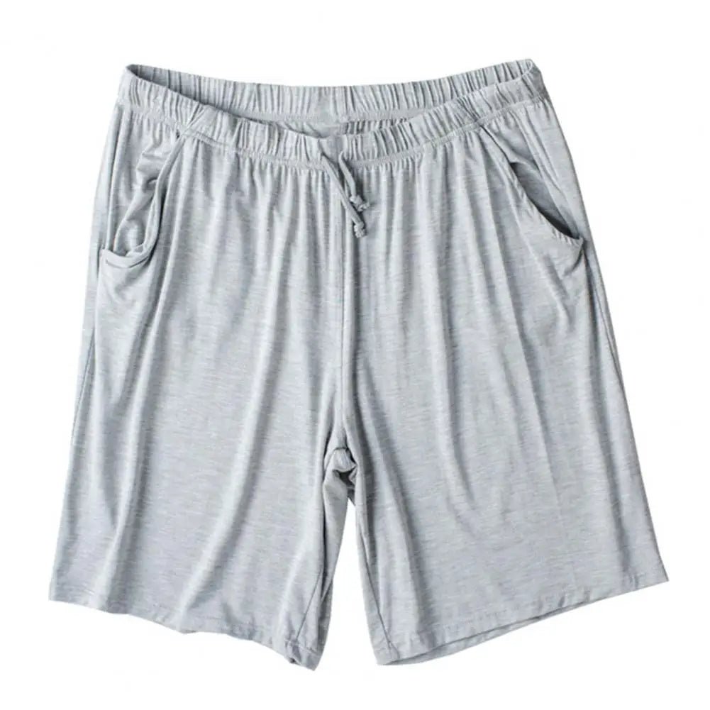 Men Silky Shorts Modal Summer Men Pajama Shorts Stay Cool Comfortable Men Shorts All - match Drawstring Shorts Men Accessories - La Tienda Bella