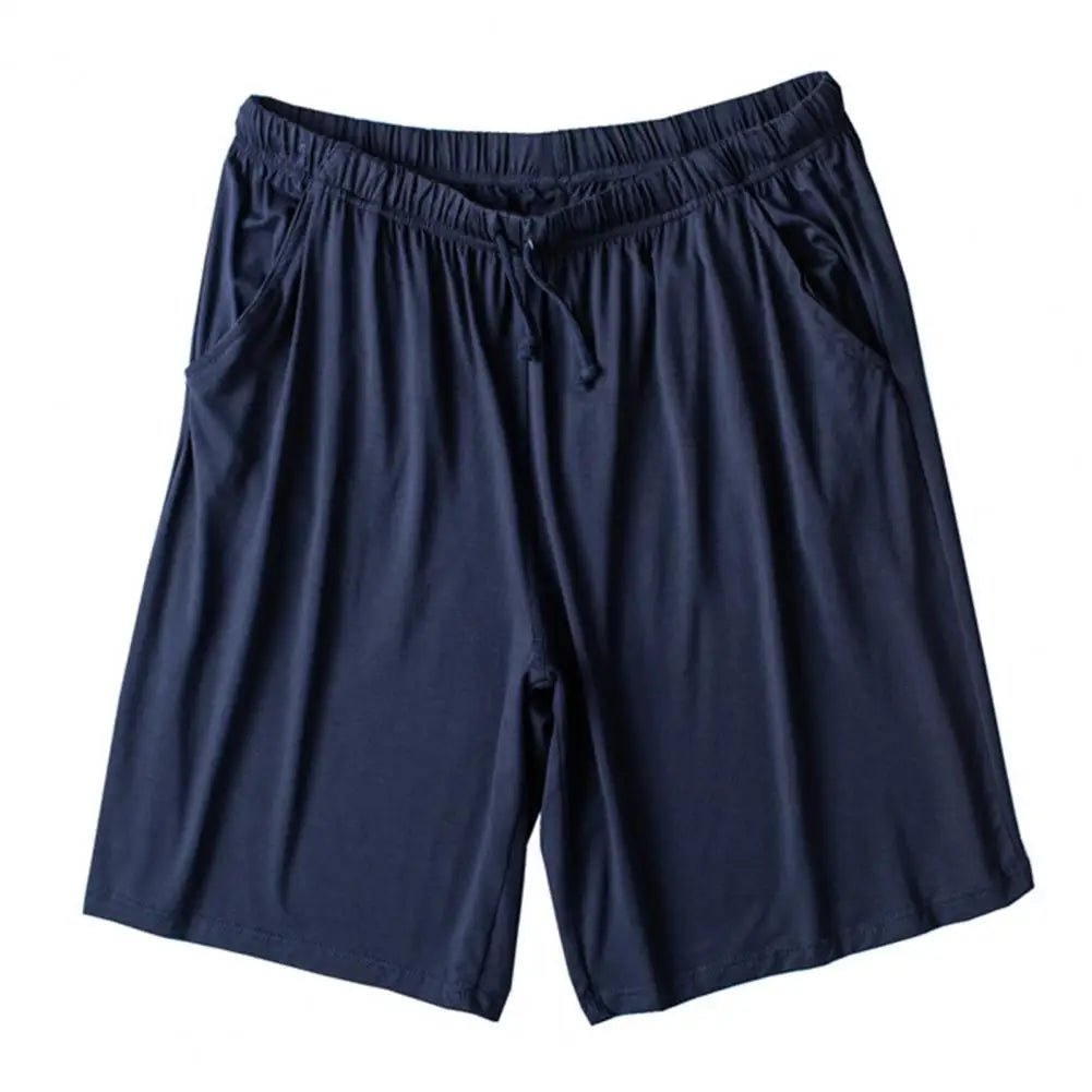 Men Silky Shorts Modal Summer Men Pajama Shorts Stay Cool Comfortable Men Shorts All - match Drawstring Shorts Men Accessories - La Tienda Bella