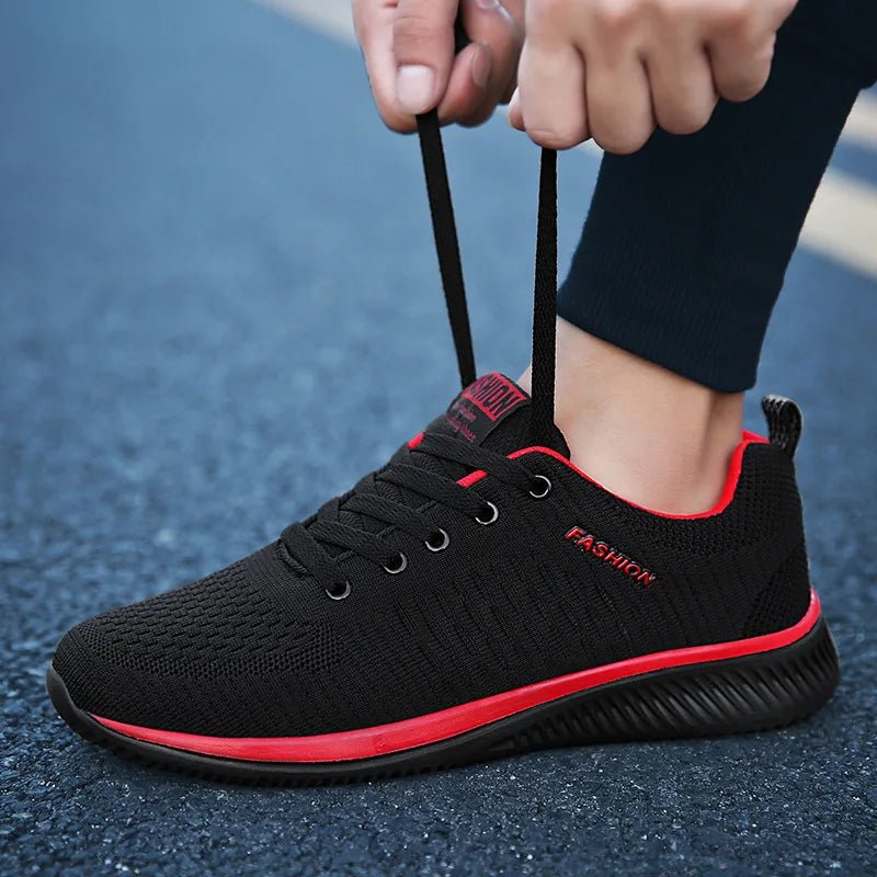 Men Sneakers Lightweight Men Casual Shoes Plus Size Men Sport Shoes Non - Slip Mesh Breathable Shoes Men Flats Walking Shoes - La Tienda Bella