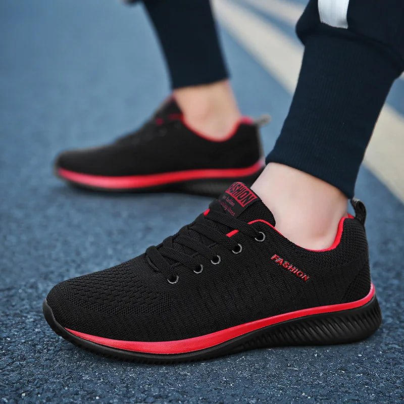 Men Sneakers Lightweight Men Casual Shoes Plus Size Men Sport Shoes Non - Slip Mesh Breathable Shoes Men Flats Walking Shoes - La Tienda Bella