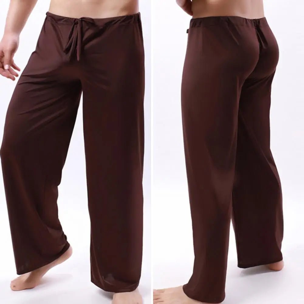 Men Sweatpants Trendy Soft Pajama Pants For Men Quick Dry Straight Full Length Men Gym Pants Men Clothing - La Tienda Bella