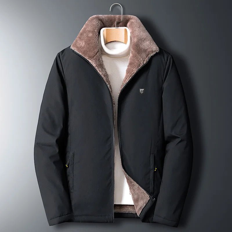 Men Winter Windproof Warm Thick Fleece Jacket Men Fashion Casual Coat Men Autumn Brand Outwear Outdoor Classic Jacket Men - La Tienda Bella
