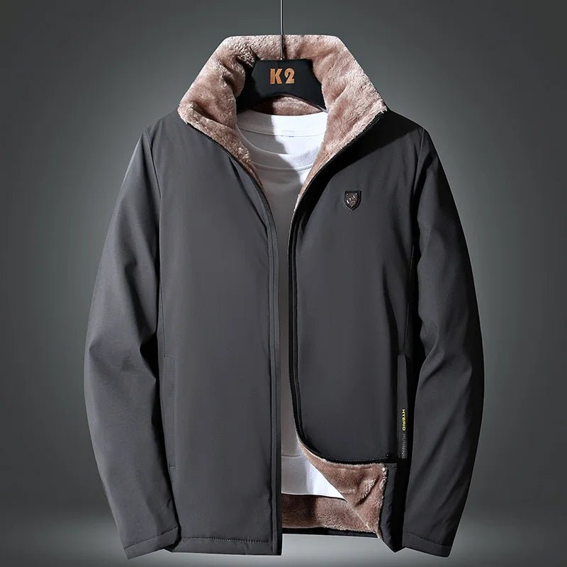Men Winter Windproof Warm Thick Fleece Jacket Men Fashion Casual Coat Men Autumn Brand Outwear Outdoor Classic Jacket Men - La Tienda Bella
