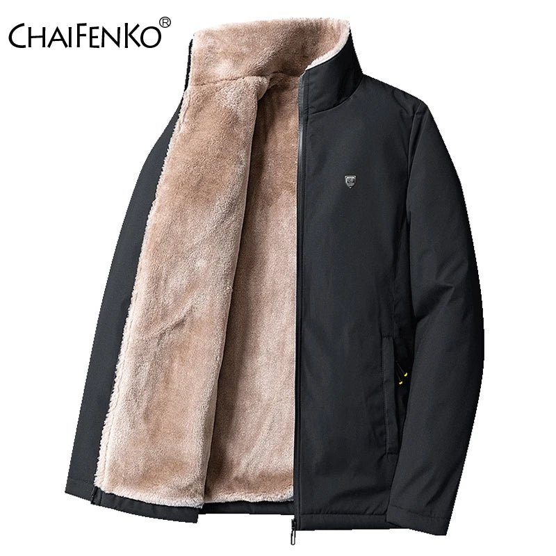 Men Winter Windproof Warm Thick Fleece Jacket Men Fashion Casual Coat Men Autumn Brand Outwear Outdoor Classic Jacket Men - La Tienda Bella