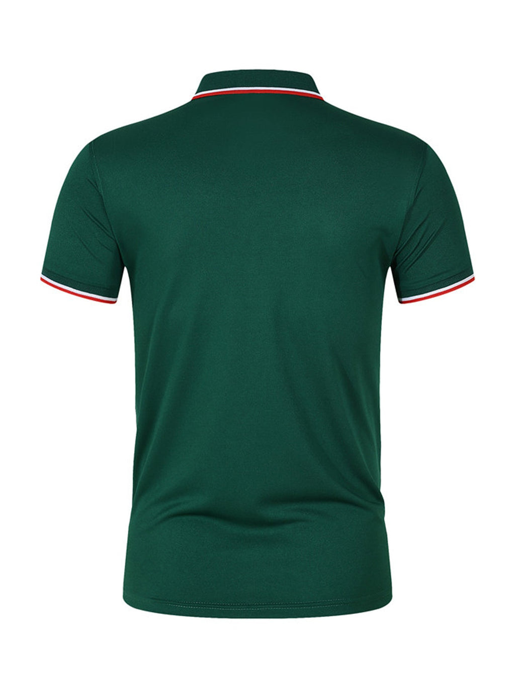 Men'S Breathable Casual Polo Shirt With Shark Fin Design - V - Neck, Short Sleeve, Summer Golf & Tennis Top In Black, Navy, Blue, And Dark Green Polo Shirt For Men Golf Polo Shirt For Men - La Tienda Bella
