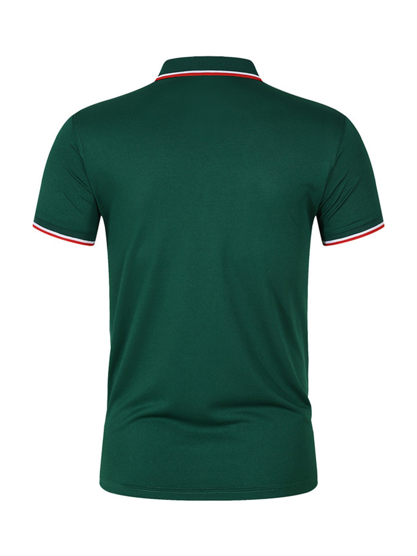 Men'S Breathable Casual Polo Shirt With Shark Fin Design - V - Neck, Short Sleeve, Summer Golf & Tennis Top In Black, Navy, Blue, And Dark Green Polo Shirt For Men Golf Polo Shirt For Men - La Tienda Bella