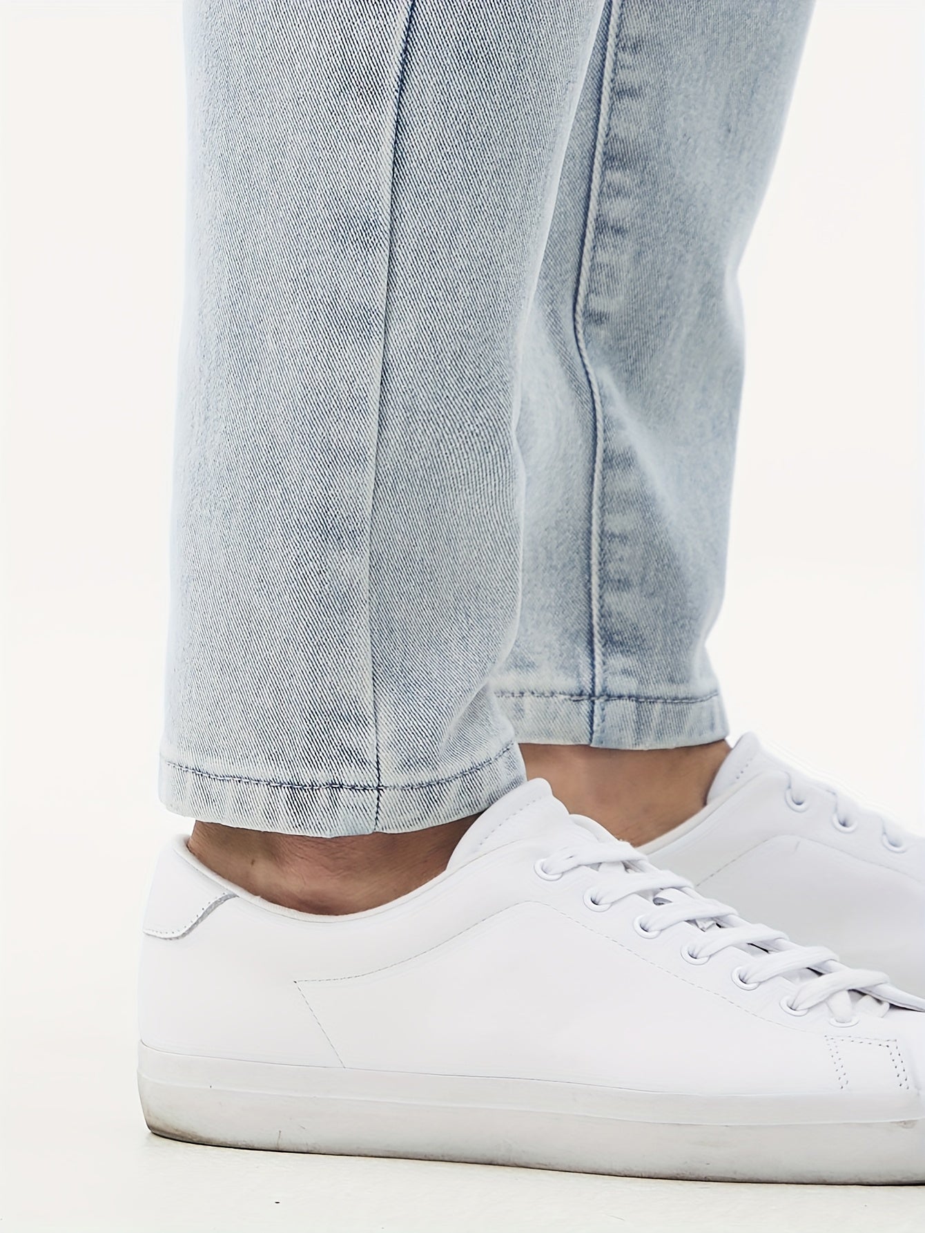 Men's Regular Fit Jeans, Fashion Comfy Denim Pants For Men, Versatile For All Seasons - La Tienda Bella