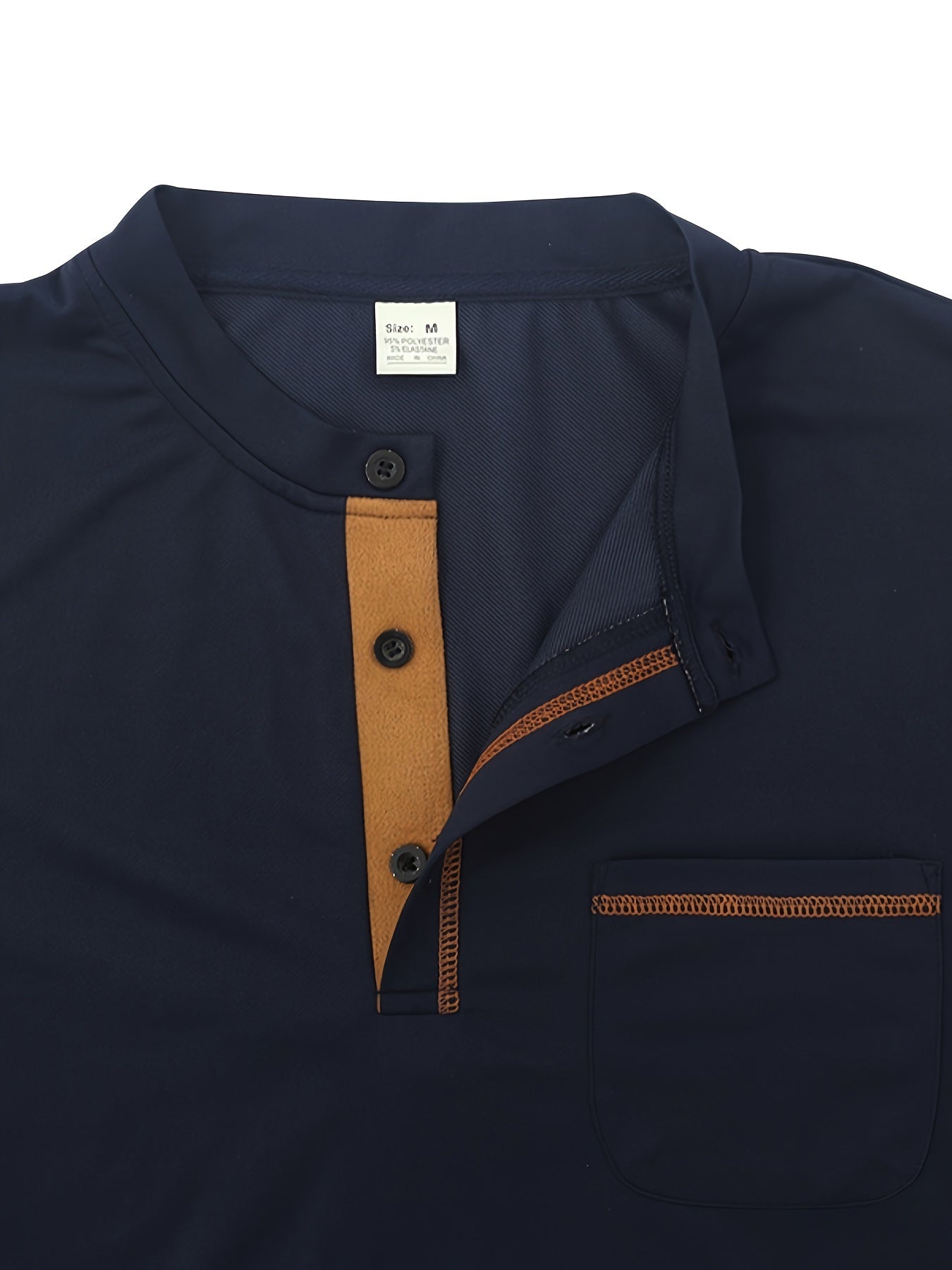 Men's Short Sleeve Henley Tee, Men's Casual Clothing For Summer, Gift For Men - La Tienda Bella