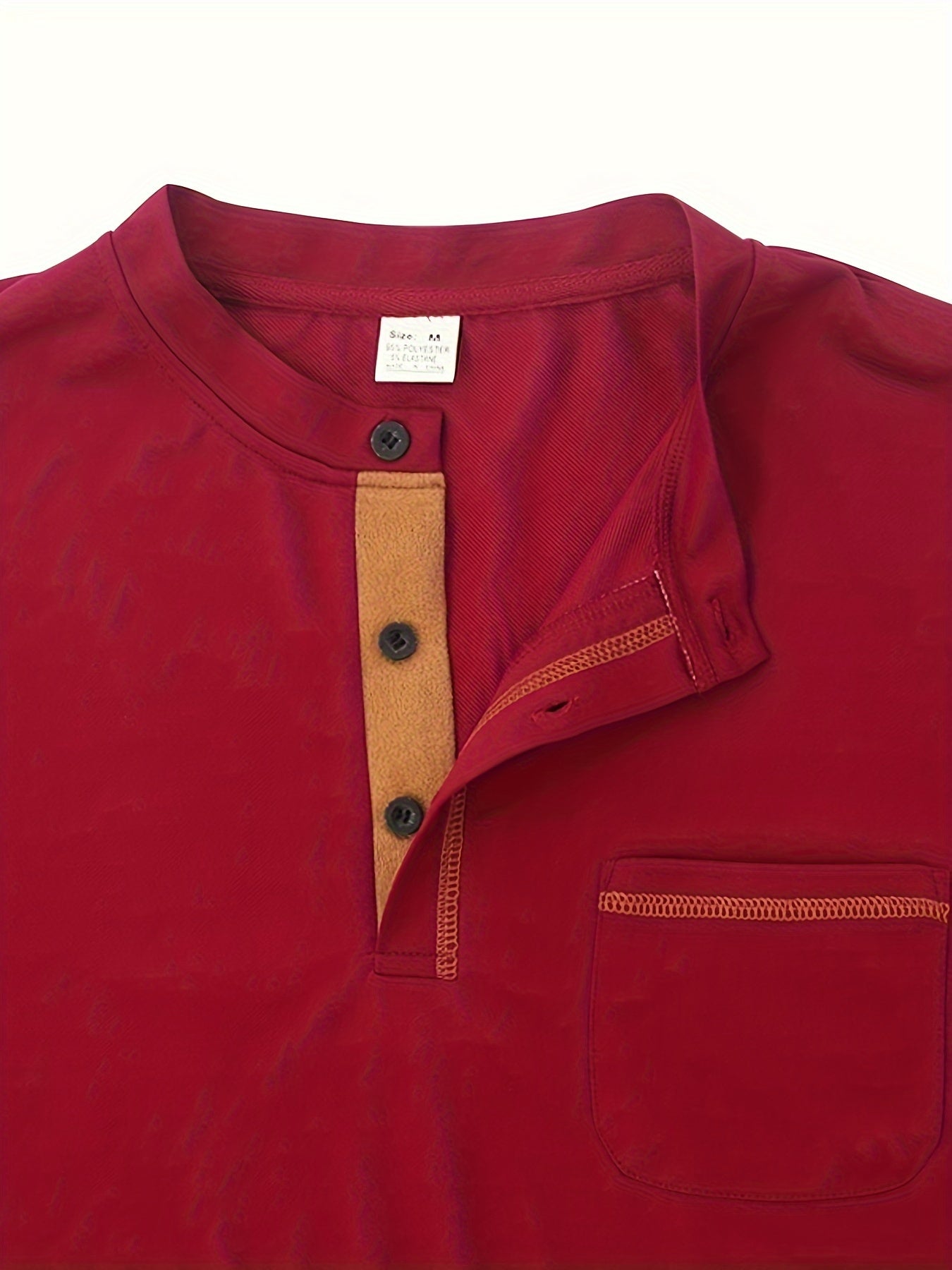Men's Short Sleeve Henley Tee, Men's Casual Clothing For Summer, Gift For Men - La Tienda Bella