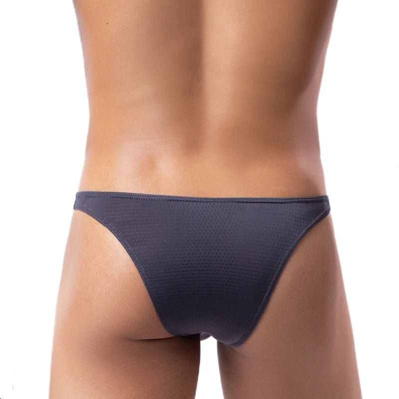 Mesh Men Underwear Sexy Men Briefs Underwear Thin Breathable Bikini Men Jockstrap Cuecas Penis Pouch Briefs Men Sissy Panties - La Tienda Bella