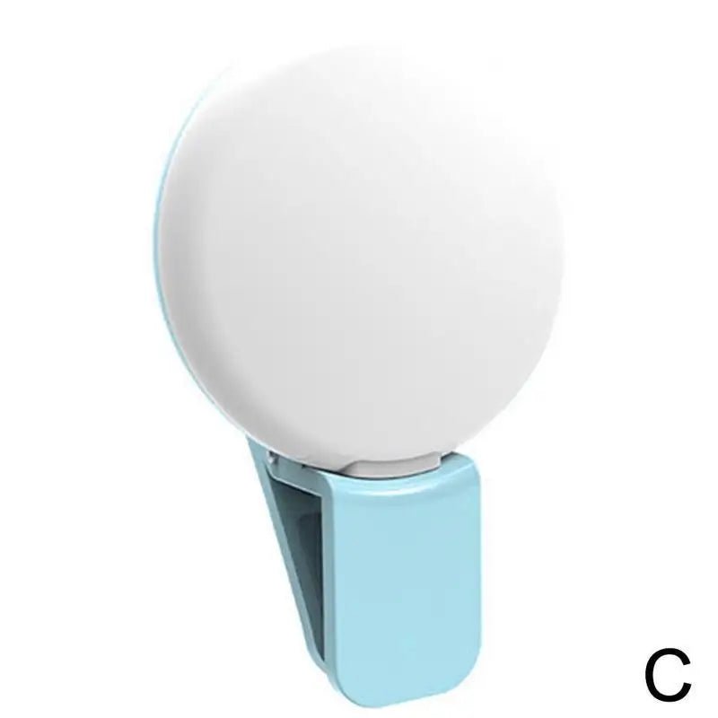 Mini LED Selfie Light Portable Mobile Phone Selfie Lamp Selfie Clip Light Photography Clip Fill Light Accessories - La Tienda Bella