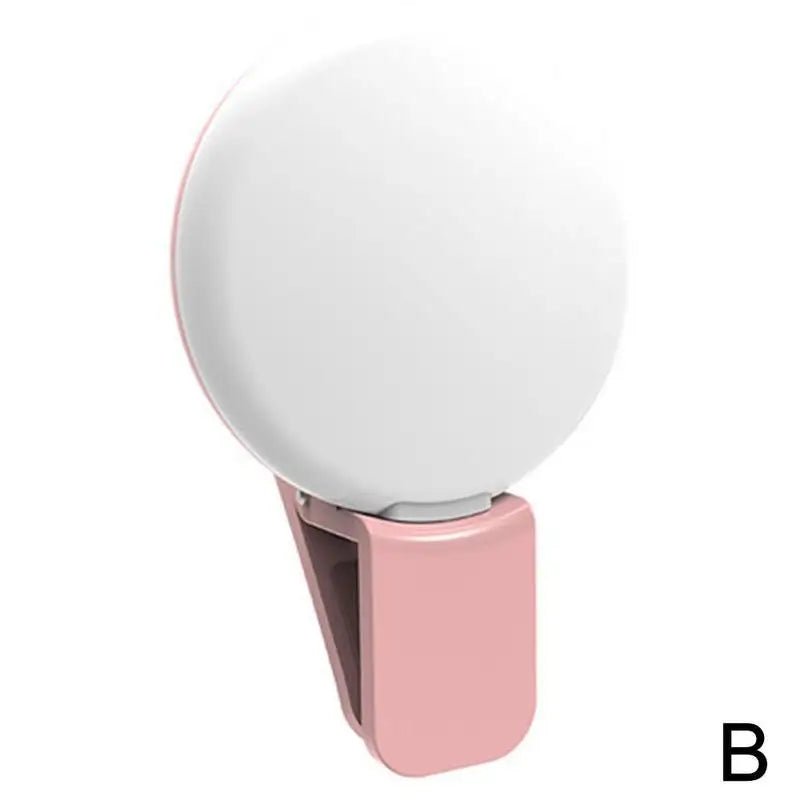Mini LED Selfie Light Portable Mobile Phone Selfie Lamp Selfie Clip Light Photography Clip Fill Light Accessories - La Tienda Bella