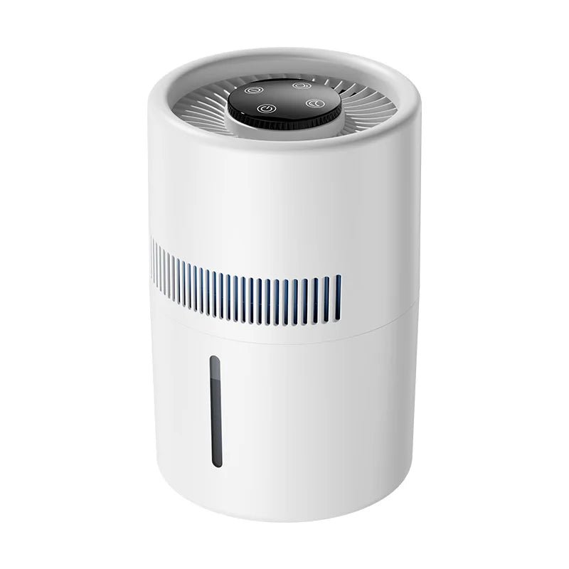 Mini Portable Desktop Humidifier - No Mist USB Powered, 12H Runtime, Perfect for Travel/Car/Dorm Low Neoise gift for new mom - La Tienda Bella