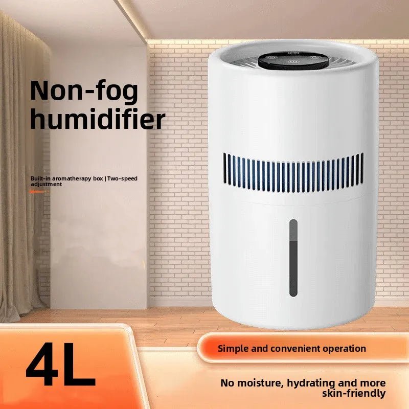 Mini Portable Desktop Humidifier - No Mist USB Powered, 12H Runtime, Perfect for Travel/Car/Dorm Low Neoise gift for new mom - La Tienda Bella