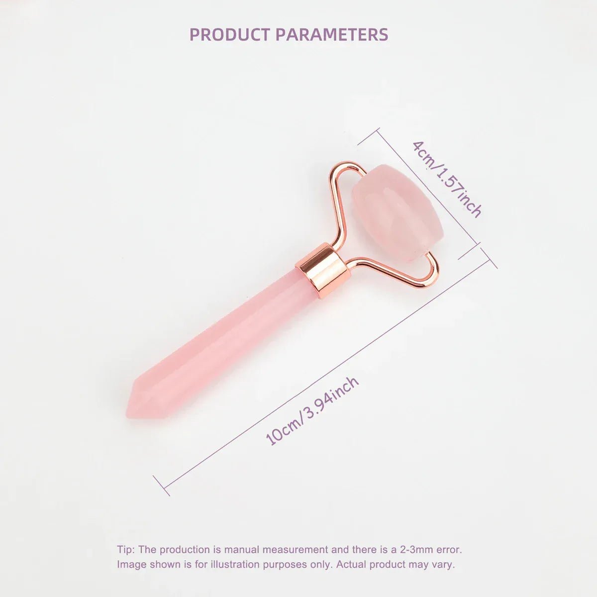 Mini Rouleau de Jade Portable - Massage Yeux et Visage - La Tienda Bella