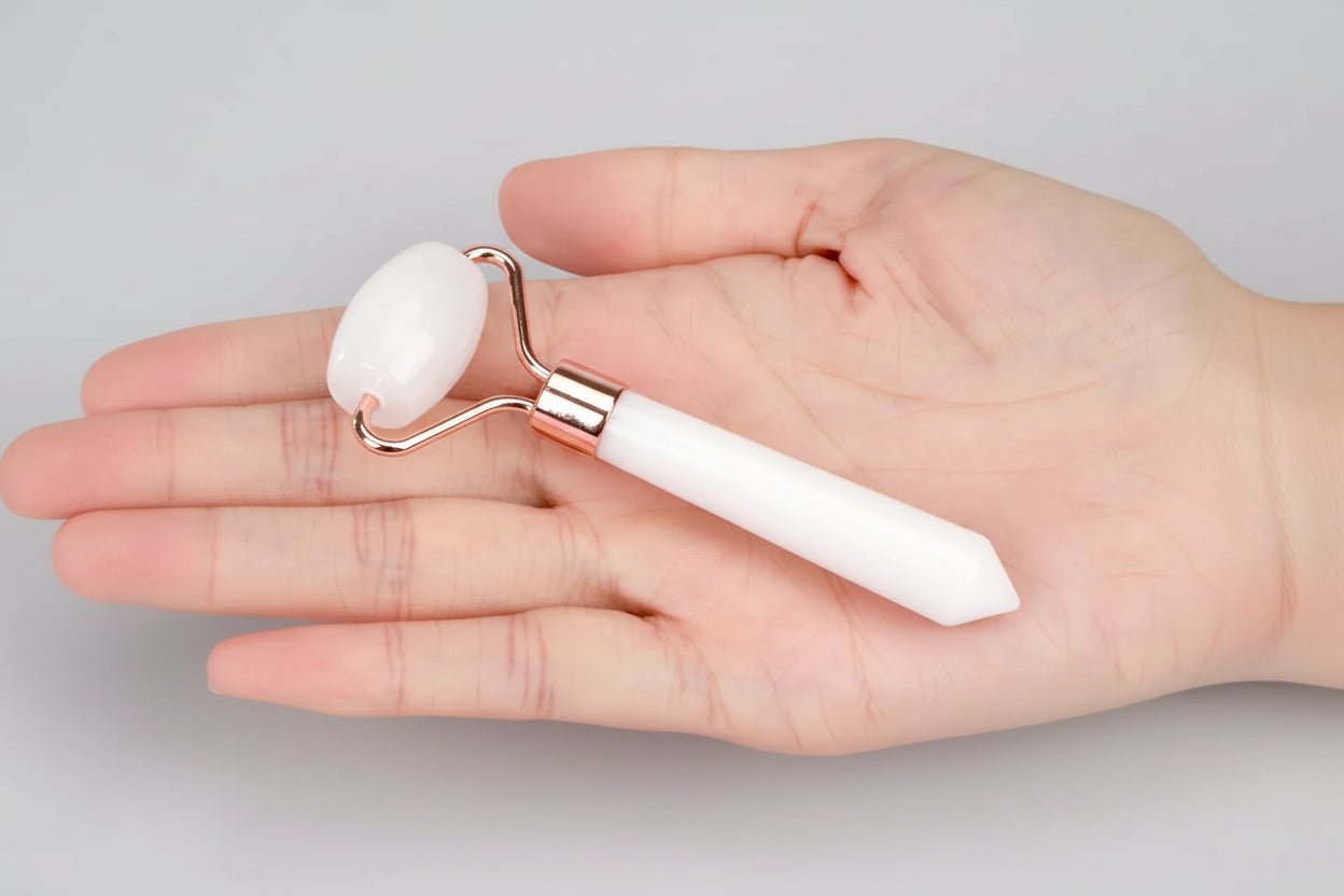 Mini Rouleau de Jade Portable - Massage Yeux et Visage - La Tienda Bella