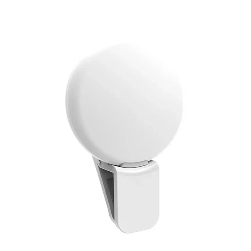 Mobile Phone LED Selfie Ring Light Portable Mini Durable Practical Three Stop Dimming Circle Photography Clip Fill Light - La Tienda Bella