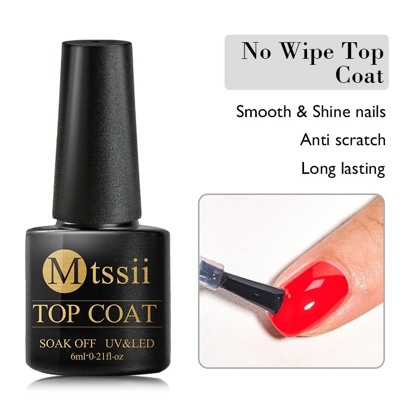 Mtssii 8ML Quick Extension Nail Gel Vernis Nude Milk White Gel Nail Polish UV Semi Permanent Nails Art For Manicure Tools - La Tienda Bella