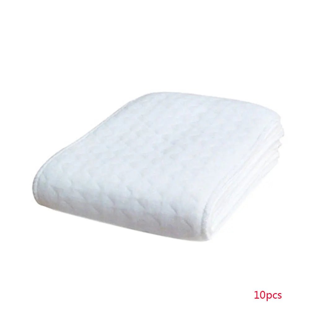New 10PCS/Set Baby Reusable Diaper Washable Ecological Cotton Diapers 3Layers Cloth Nappies - La Tienda Bella