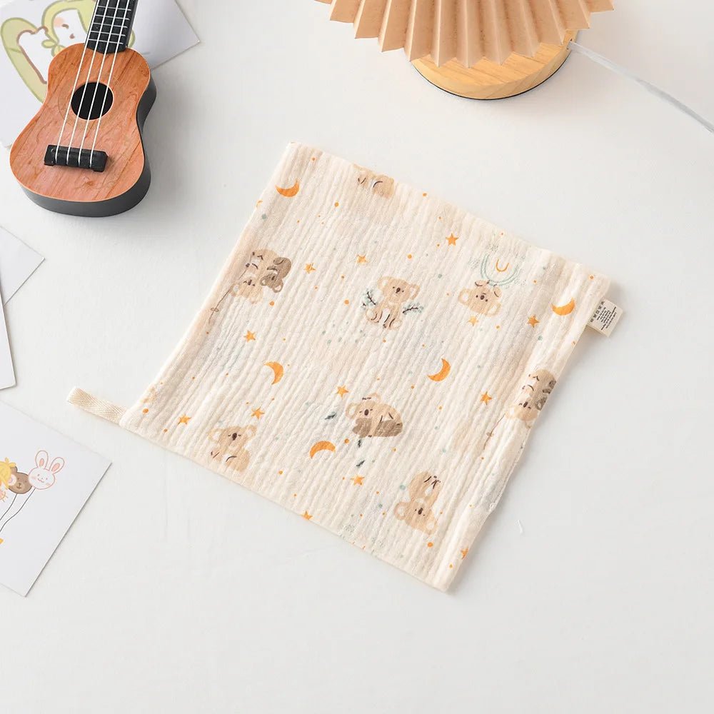 New Baby Cotton Square Towels Infant Wash Hand Face Wipes Washcloth Facecloth Handkerchief - La Tienda Bella