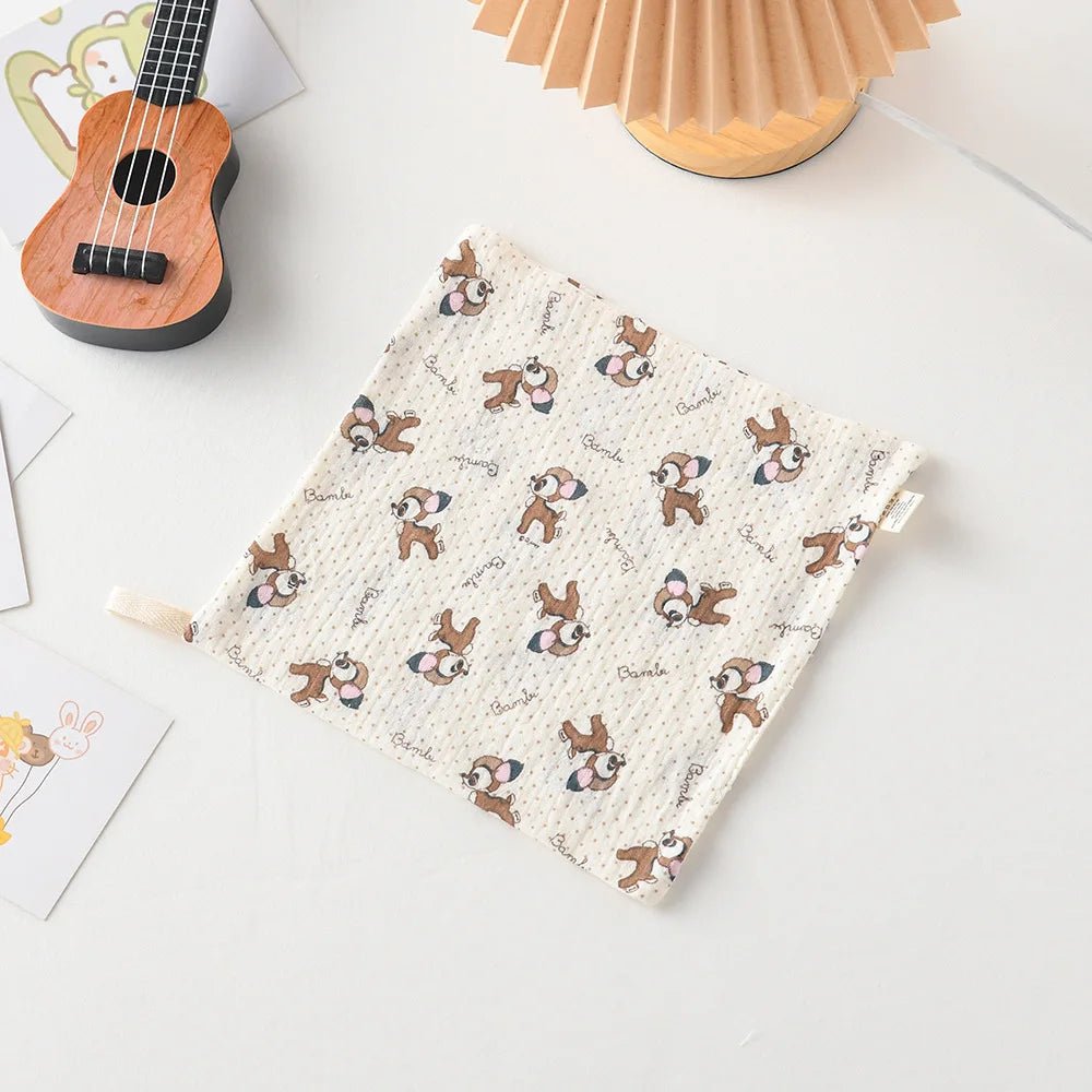 New Baby Cotton Square Towels Infant Wash Hand Face Wipes Washcloth Facecloth Handkerchief - La Tienda Bella