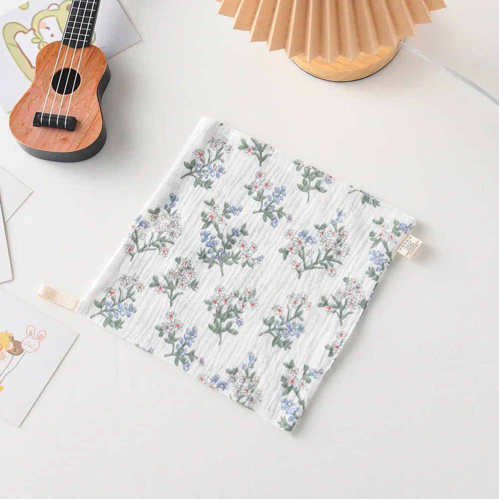 New Baby Cotton Square Towels Infant Wash Hand Face Wipes Washcloth Facecloth Handkerchief - La Tienda Bella