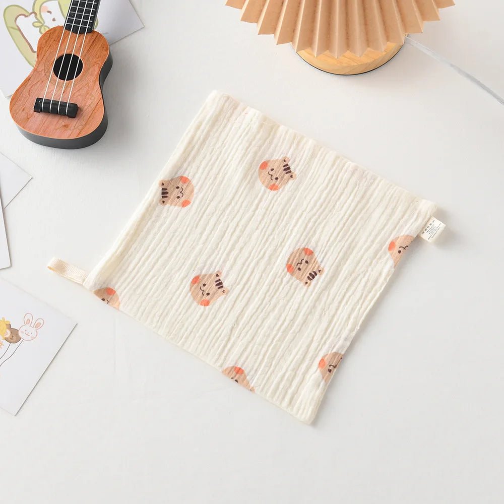 New Baby Cotton Square Towels Infant Wash Hand Face Wipes Washcloth Facecloth Handkerchief - La Tienda Bella
