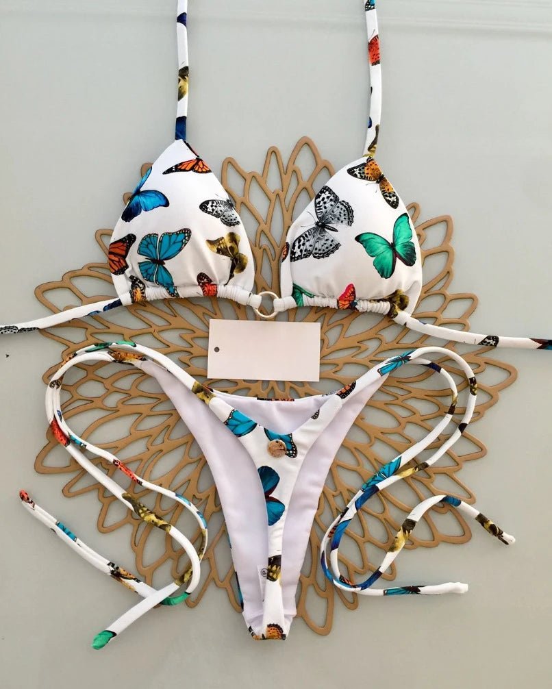 New Bikini Women Swimsuit Beach Vacation Swimwear Leopard Printed Sexy Bikini Set - La Tienda Bella