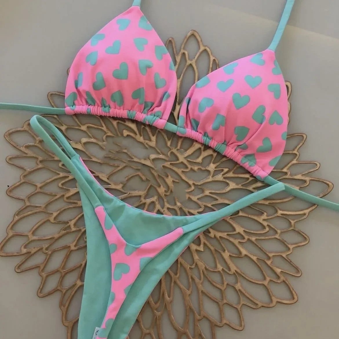 New Bikini Women Swimsuit Beach Vacation Swimwear Leopard Printed Sexy Bikini Set - La Tienda Bella