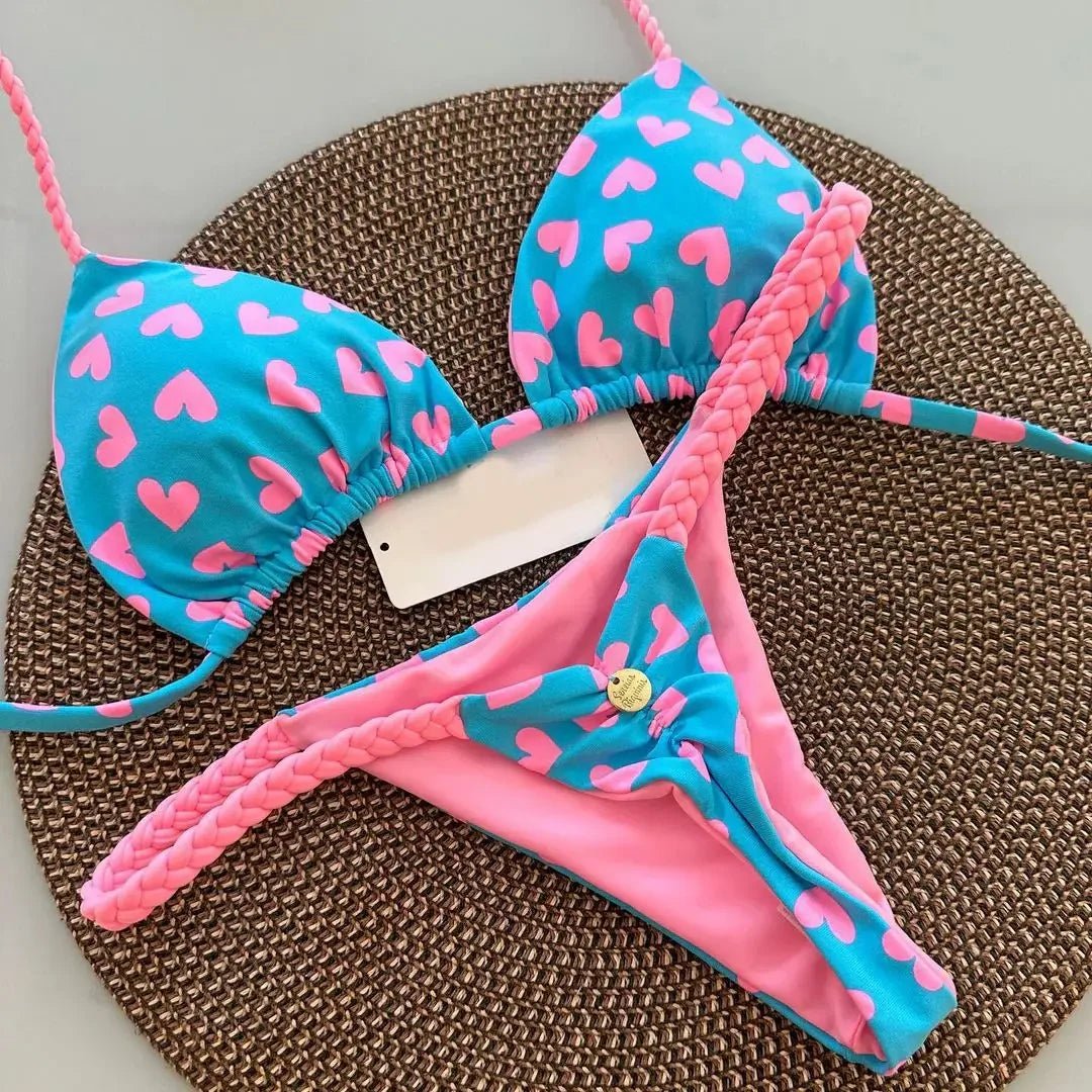 New Bikini Women Swimsuit Beach Vacation Swimwear Leopard Printed Sexy Bikini Set - La Tienda Bella