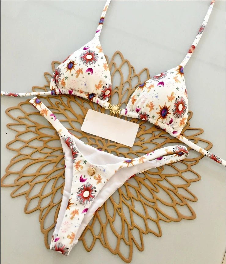 New Bikini Women Swimsuit Beach Vacation Swimwear Leopard Printed Sexy Bikini Set - La Tienda Bella