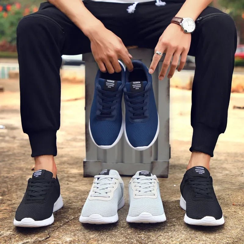 New Men Casual Shoes Men Shoes Lightweight Comfortable Breathable Walking Sneakers shoe for men running shoes men - La Tienda Bella