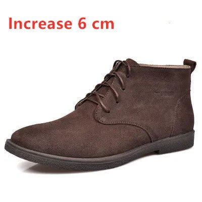 New Men Shoes Winter boots Suede Leather Boots Men Snow Boots Waterproof Winter Shoes Leather Men Ankle Boots Fur Men Shoes - La Tienda Bella