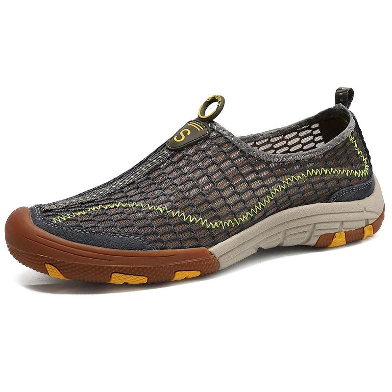 New Men Sneakers Men Loafers Summer Walking Shoes Fashion Breathable Mesh Men Casual Shoes Men Flat Zapatillas Hombre Size 38 - 47 - La Tienda Bella