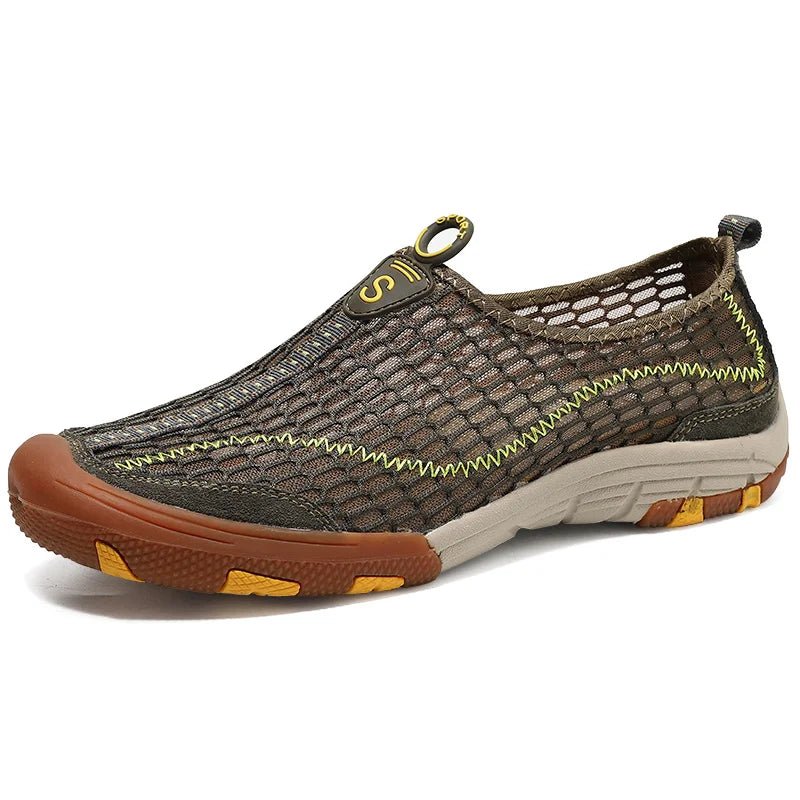 New Men Sneakers Men Loafers Summer Walking Shoes Fashion Breathable Mesh Men Casual Shoes Men Flat Zapatillas Hombre Size 38 - 47 - La Tienda Bella